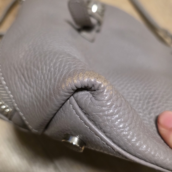 Rudsak ($445) Pamela Grey Pebble Leather Crossbody - Picture 8 of 15